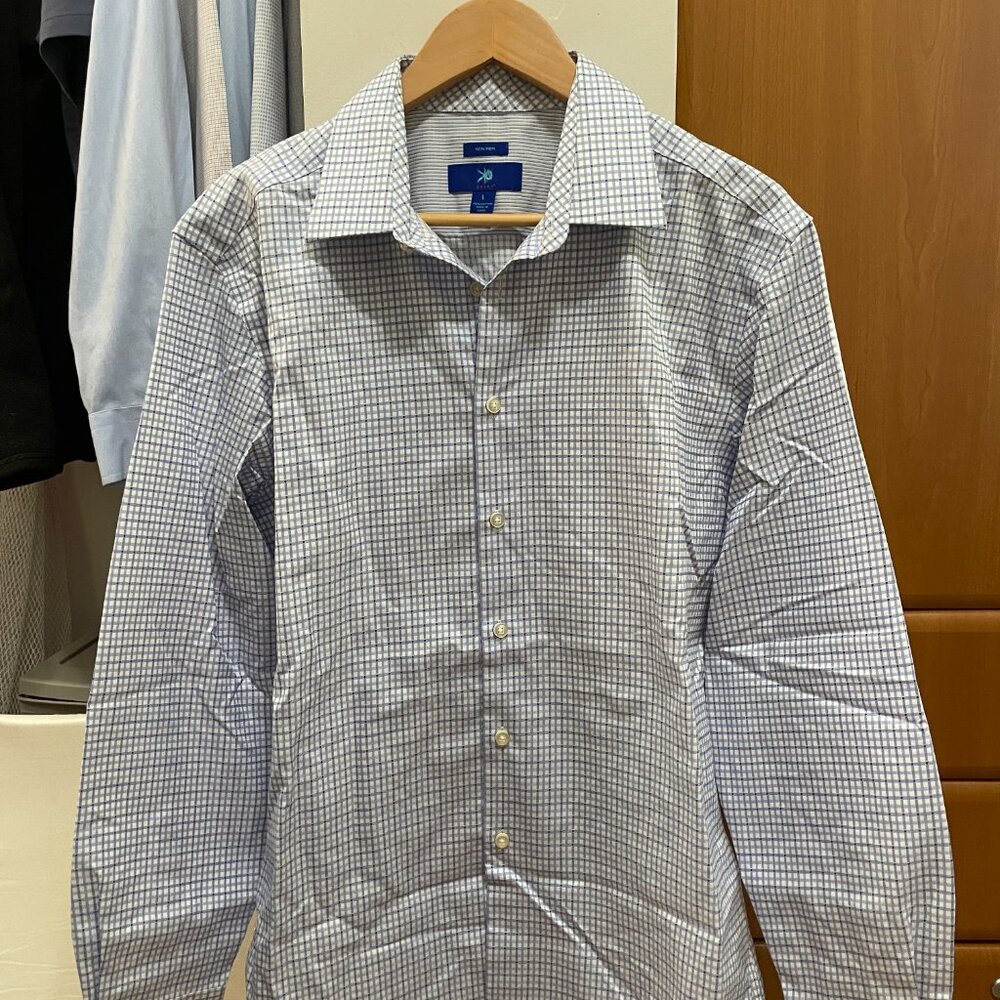 Men's Button Down Pattern Dress Shirt